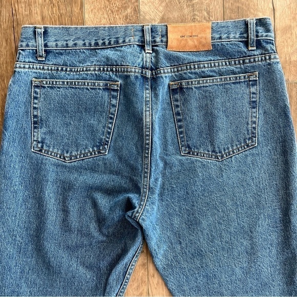 Aime Leon Dore Distressed Medium Wash Denim Slim Jeans - Picture 4 of 15